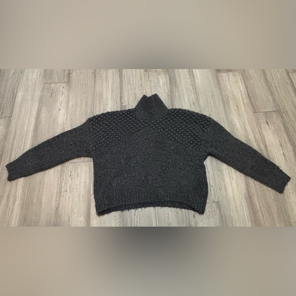 Free People Bradley Pullover Grey Sweater Small